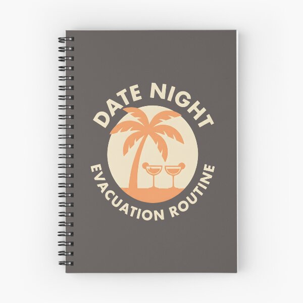 Item preview, Date Night Evacuation Routine Retro Vacation Vibe designed and sold by SplashTastic.