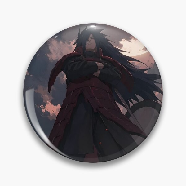 Item preview, Madara Uchiha Moonlit Warlord | Legendary Uchiha Clan Anime Art Print designed and sold by Dyan4.