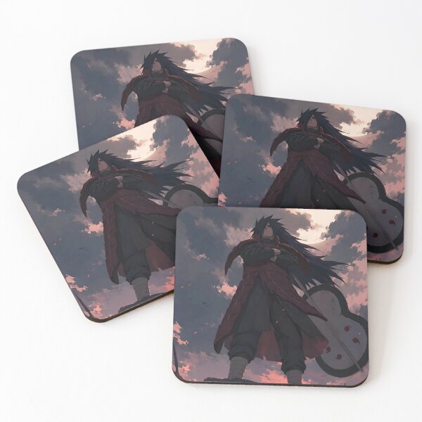 Item preview, Madara Uchiha Moonlit Warlord | Legendary Uchiha Clan Anime Art Print designed and sold by Dyan4.