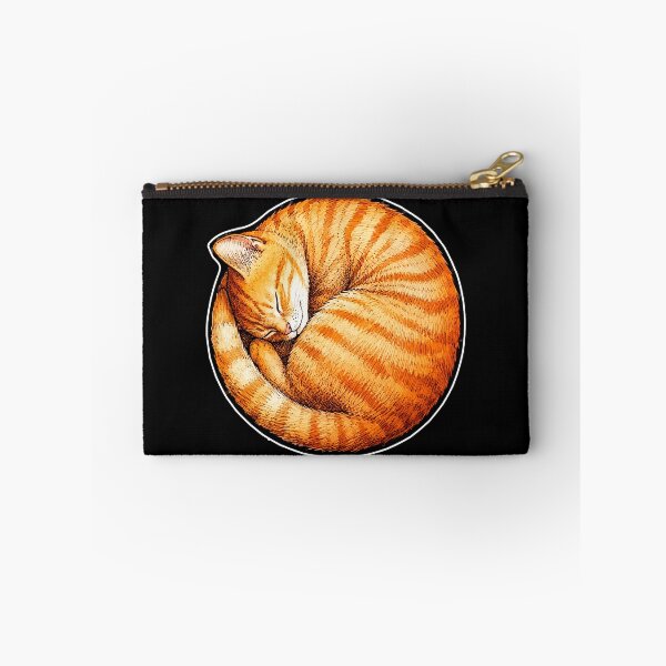 Item preview, orange cat circle logo designed and sold by Blck-Acid-Devil.