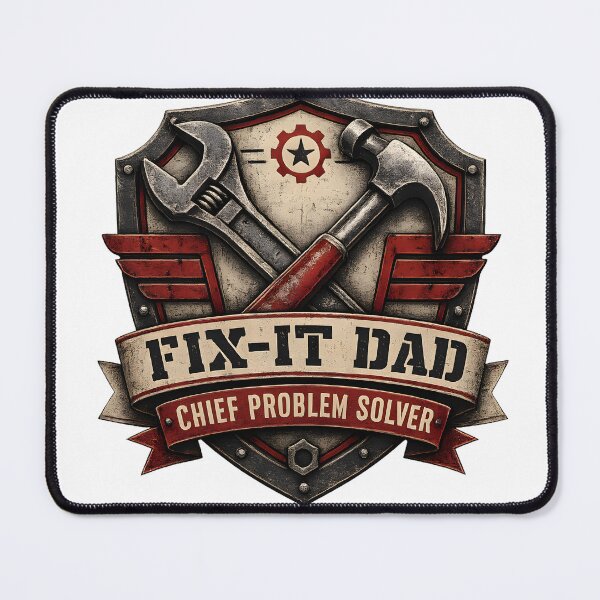 Item preview, Fix It Dad – Chief Problem Solver designed and sold by ONEZEROART.