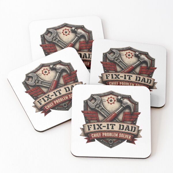Item preview, Fix It Dad – Chief Problem Solver designed and sold by ONEZEROART.