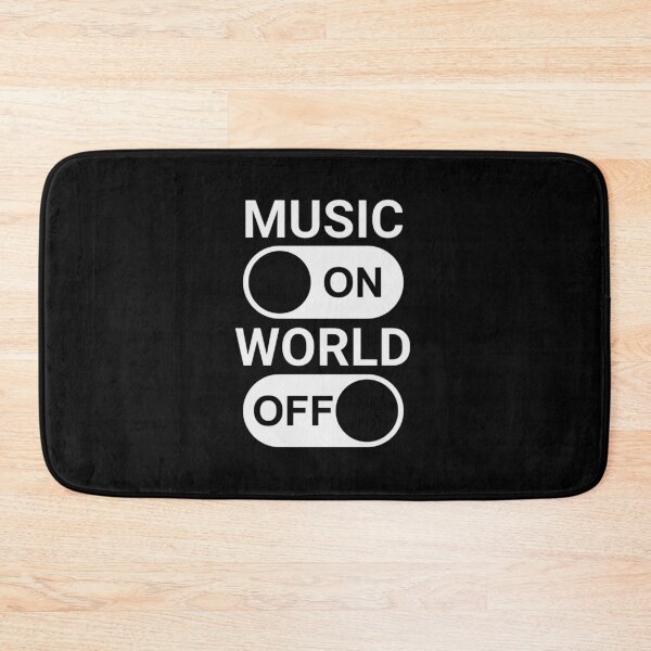 Item preview, Music On World Off designed and sold by Studioartwork.
