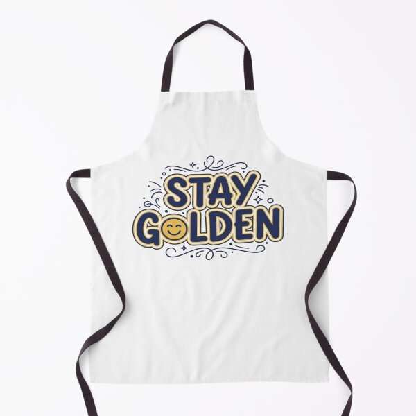 Item preview, Stay Golden Positive Sunshine Lettering Design designed and sold by PrintBreeze.