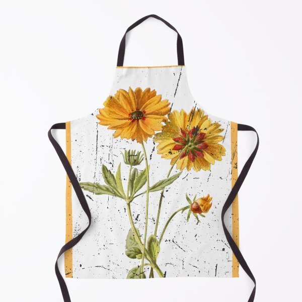 Item preview, Vintage Yellow Flower Stamp - Aesthetic Botanical Retro Art designed and sold by Atlasoloji.