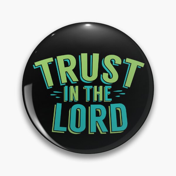 Item preview, Trust in the Lord – Christian Typography designed and sold by Verse & Vibes.