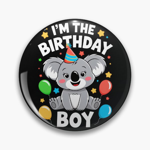 Item preview, Funny Koala Birthday Boy Bday Boys Girls Kids designed and sold by rafaeltto.