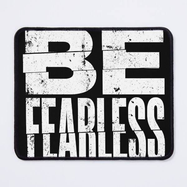 Item preview, Bold High Contrast Be Fearless Lettering Print designed and sold by EdvvinStudios.
