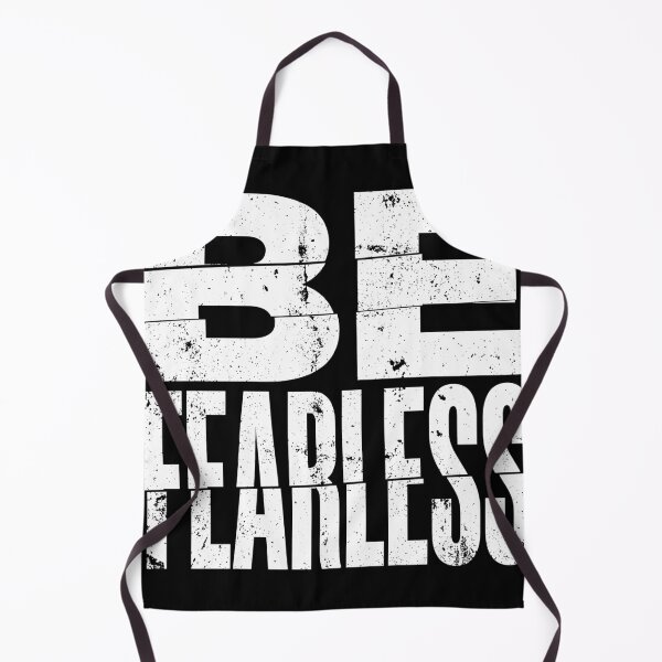 Item preview, Bold High Contrast Be Fearless Lettering Print designed and sold by EdvvinStudios.