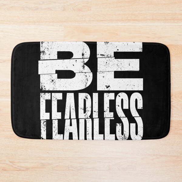 Item preview, Bold High Contrast Be Fearless Lettering Print designed and sold by EdvvinStudios.