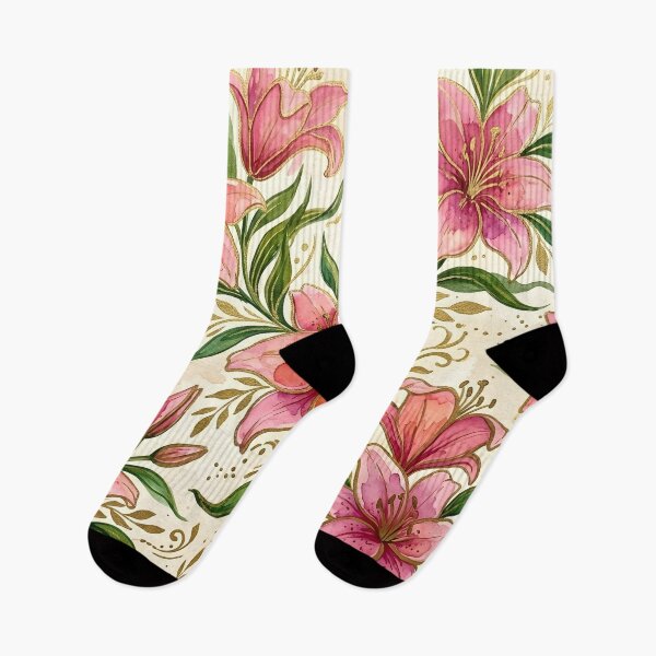 Item preview, Pink Lily Flower designed and sold by GraphicsClub.