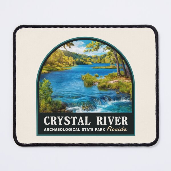 Item preview, Crystal River Archaeological State Park (Florida), USA designed and sold by PinkandP.