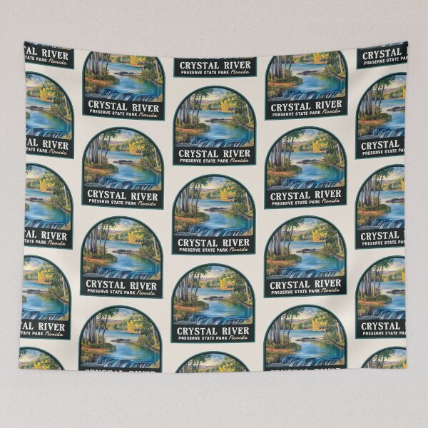 Item preview, Crystal River Preserve State Park (Florida), USA designed and sold by PinkandP.