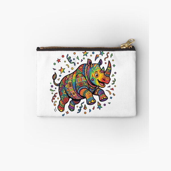 Item preview, Rainbow Rhinoceros Party designed and sold by AfriForma.