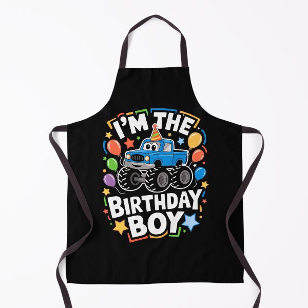 Item preview, Funny Monster Truck Birthday Boy Bday Boys Girls Kids designed and sold by rafaeltto.