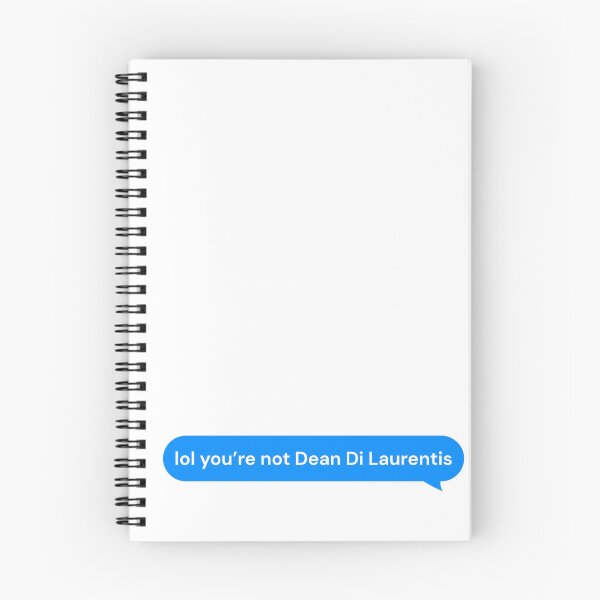 Item preview, Lol You’re Not Dean Di Laurentis Text Bubble designed and sold by Marianna's Meraki.