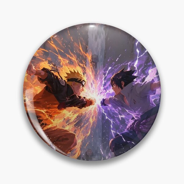 Item preview, Naruto Uzumaki vs Sasuke Uchiha Final Valley Clash | Legendary Rivals Anime Art designed and sold by Dyan4.