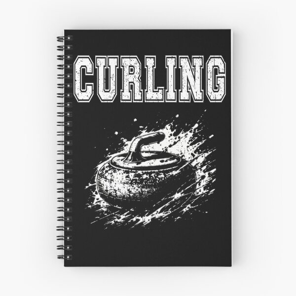 Item preview, Curling Stone Graphic Vintage Winter Sport sweep brush  designed and sold by Jt41.
