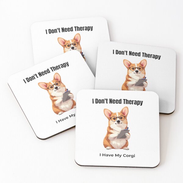 Item preview, Funny Corgi Shirt — I Don't Need Therapy I Have My Corgi — Corgi Lover Gift designed and sold by Happy Hues.