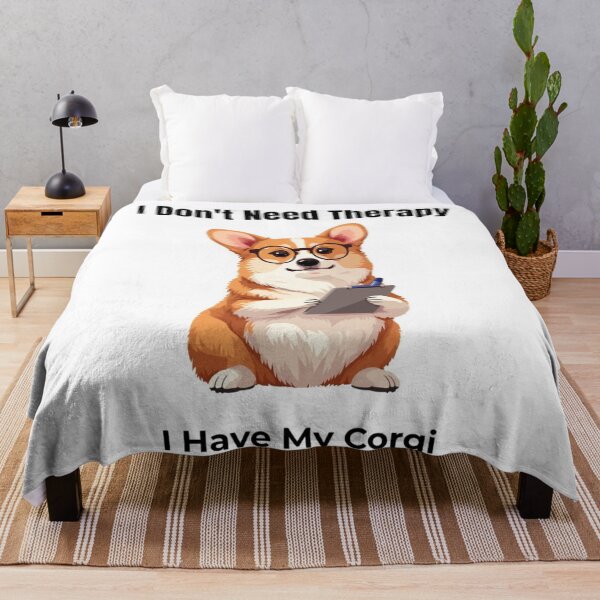 Item preview, Funny Corgi Shirt — I Don't Need Therapy I Have My Corgi — Corgi Lover Gift designed and sold by Happy Hues.