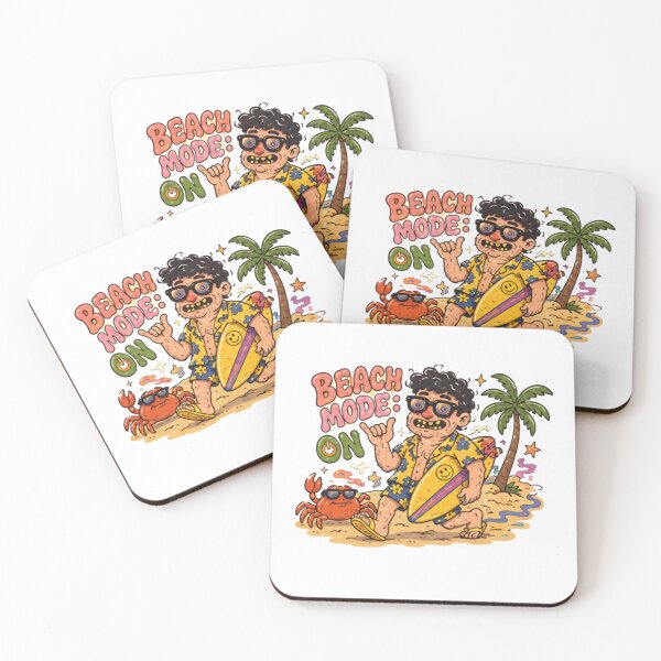 Item preview, Beach mode on sticker designed and sold by Soeklahan07.