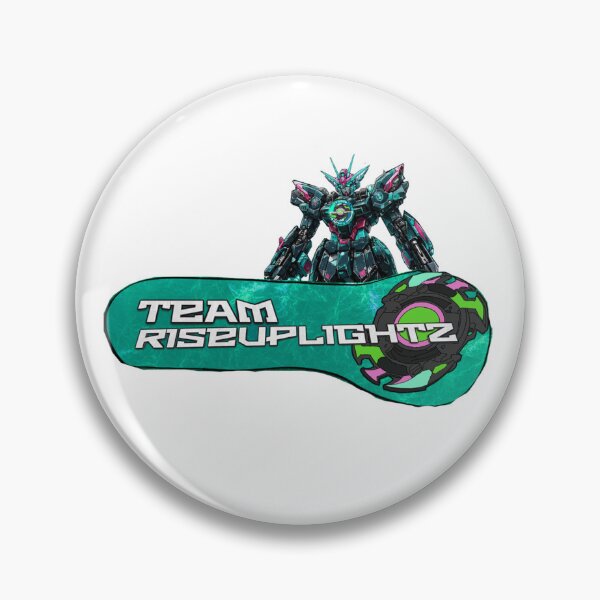 Item preview, Team Rise Up Lightz Gundam Logo designed and sold by TEAM RISE UP LIGHTZ STORE.