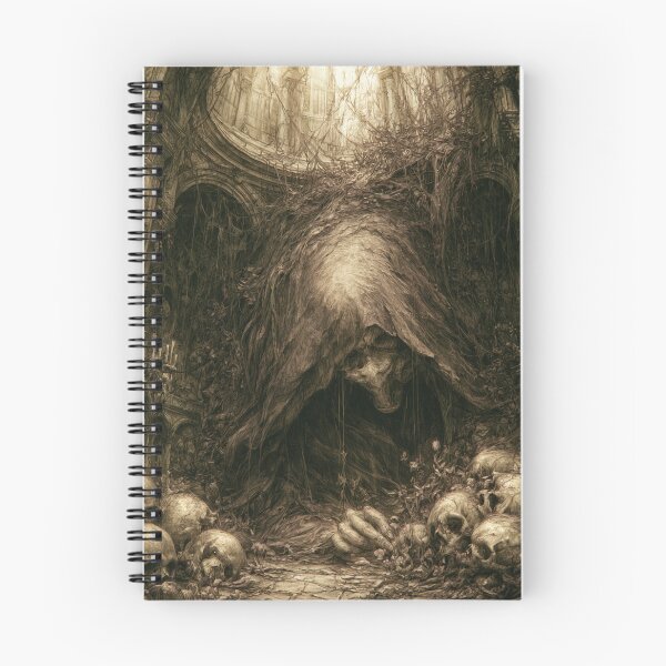 Item preview, The Pale Vigil: The Face of the Vigil | Gothic Cathedral Horror Art Print | Dark Fantasy Wall Art designed and sold by Opetis.