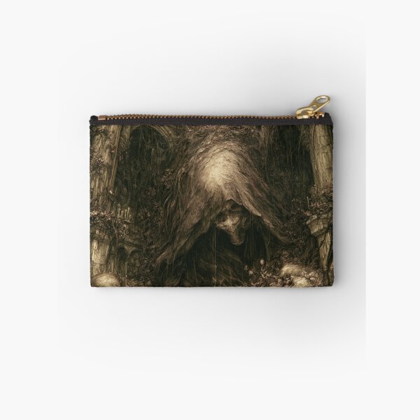 Item preview, The Pale Vigil: The Face of the Vigil | Gothic Cathedral Horror Art Print | Dark Fantasy Wall Art designed and sold by Opetis.