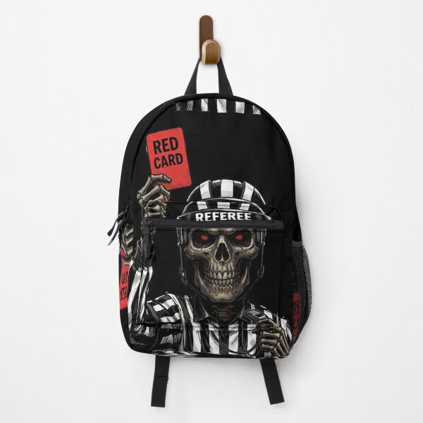 Item preview, Red-Eyed Skeleton Referee Red Card — Soccer World Cup designed and sold by David Mateo ArtWorks.