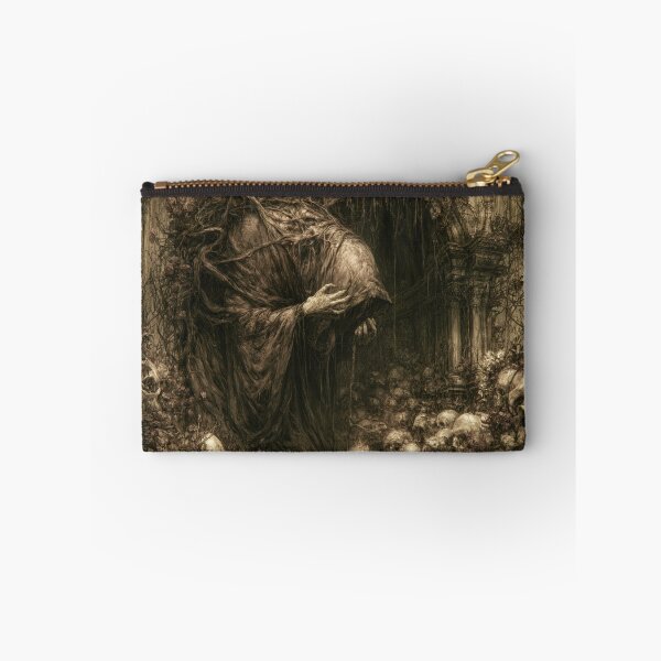 Item preview, The Pale Vigil: The Kept Light | Gothic Cathedral Horror Art Print | Dark Fantasy Wall Art designed and sold by Opetis.