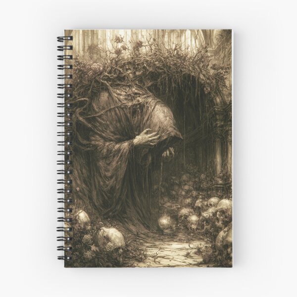 Item preview, The Pale Vigil: The Kept Light | Gothic Cathedral Horror Art Print | Dark Fantasy Wall Art designed and sold by Opetis.
