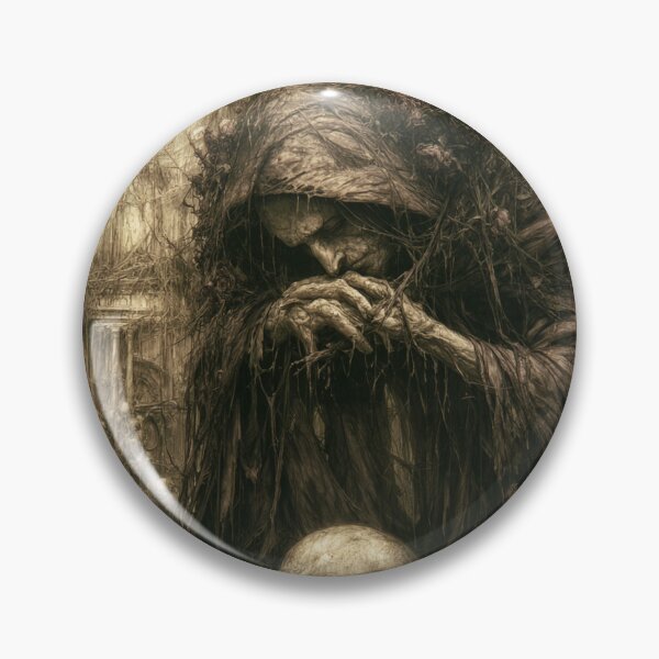 Item preview, The Pale Vigil: The Supplication | Gothic Cathedral Horror Art Print | Dark Fantasy Wall Art designed and sold by Opetis.