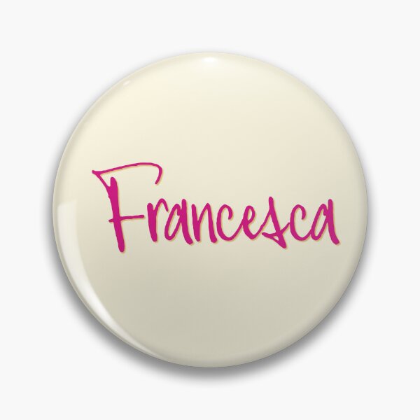 Item preview, FRANCESCA personalized type design designed and sold by CharlottePlaceArt.