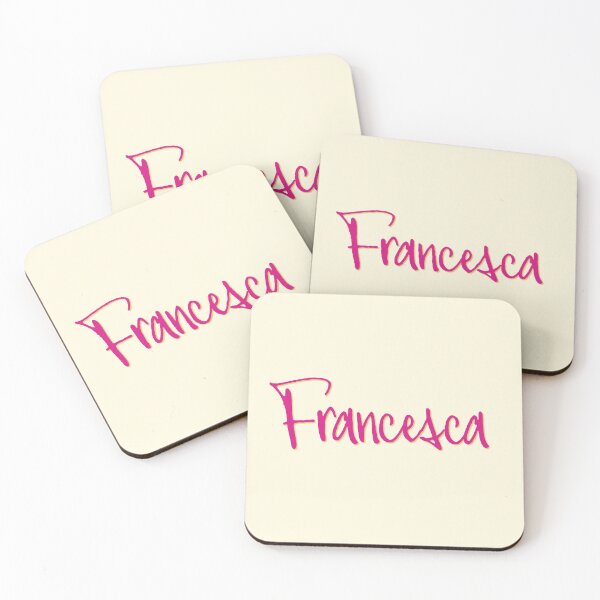 Item preview, FRANCESCA personalized type design designed and sold by CharlottePlaceArt.
