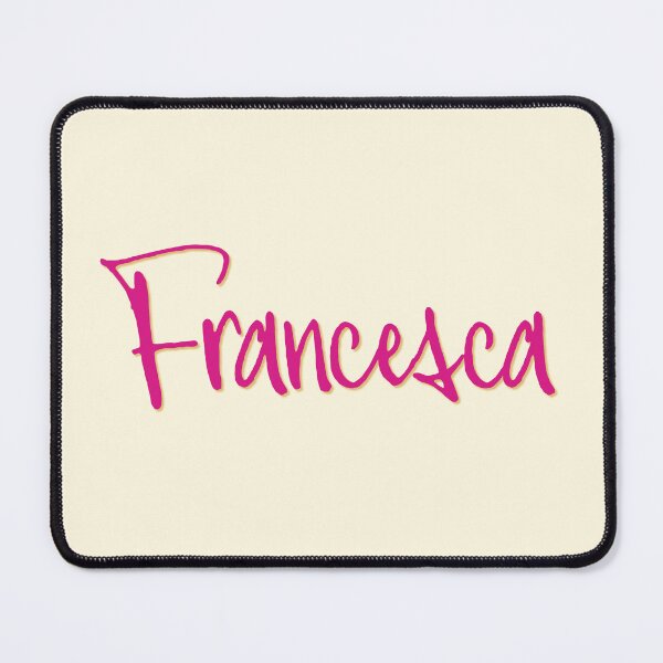 Item preview, FRANCESCA personalized type design designed and sold by CharlottePlaceArt.