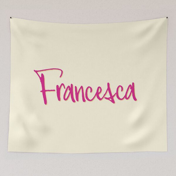 Item preview, FRANCESCA personalized type design designed and sold by CharlottePlaceArt.