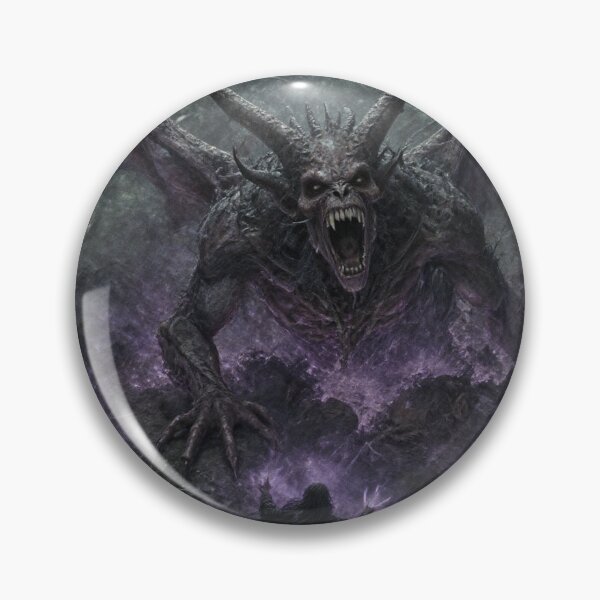 Item preview, The Summoning: The Drevash Waking | Demon Rising Art Print | Dark Fantasy Wall Art designed and sold by Opetis.