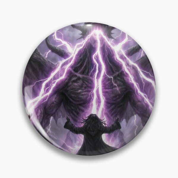 Item preview, The Summoning: The Korrath Ascendant | Winged Demon Summoning Art Print | Dark Fantasy Wall Art designed and sold by Opetis.