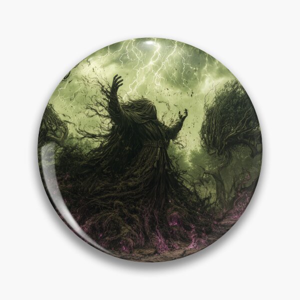 Item preview, The Summoning: The Rising Word | Warlock Storm Art Print | Dark Fantasy Wall Art designed and sold by Opetis.