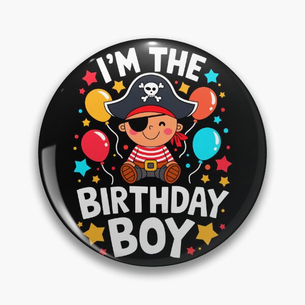 Item preview, Funny Pirate Birthday Boy Bday Boys Girls Kids designed and sold by rafaeltto.