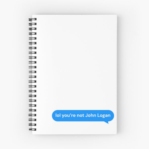 Artikelvorschau, Lol, du bist nicht John Logan (Sprechblase) entworfen und verkauft von Marianna's Meraki.