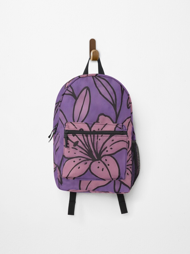Thumbnail 1 of 3, Backpack, Lilly designed and sold by GraphicsClub.