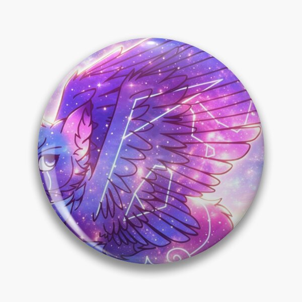 Item preview, Cosmic Galaxy Unicat Constellation Pegasus Cat Fantasy Art designed and sold by brkydesign.