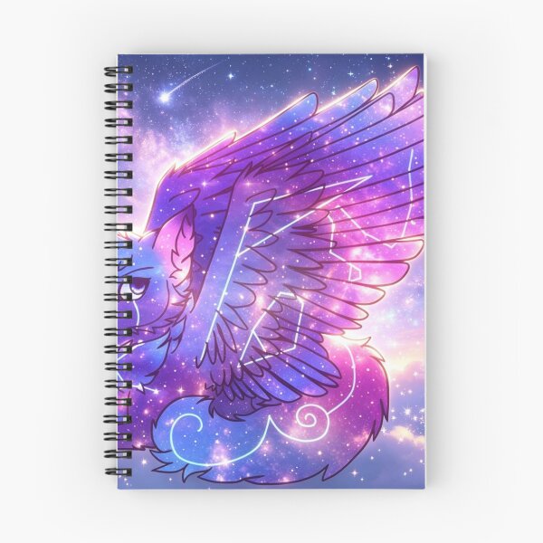 Item preview, Cosmic Galaxy Unicat Constellation Pegasus Cat Fantasy Art designed and sold by brkydesign.