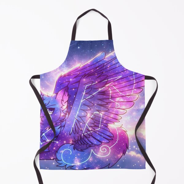 Item preview, Cosmic Galaxy Unicat Constellation Pegasus Cat Fantasy Art designed and sold by brkydesign.