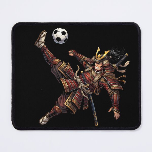 Item preview, Samurai Soccer Player Red Armor — World Cup 2026 Kick designed and sold by David Mateo ArtWorks.