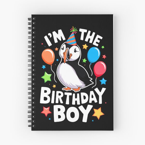 Item preview, Funny Puffin Birthday Boy Bday Boys Girls Kids designed and sold by rafaeltto.