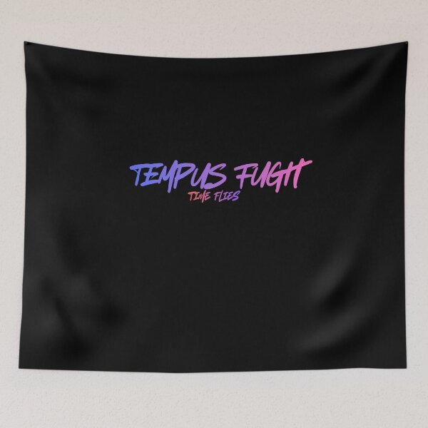 Item preview, tempus fugit designed and sold by LaughandLaugh.