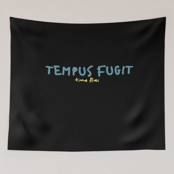 Item preview, tempus fugit designed and sold by LaughandLaugh.