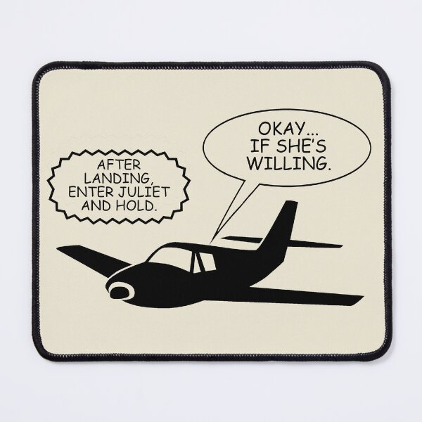 Item preview, Funny Air Traffic Control to Pilot, "After landing..." designed and sold by True Challenge.